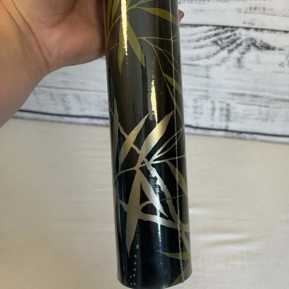 Nina Campbell Swan Lake Wallpaper Roll NCW4020-04 New Sealed Designer Black Gold